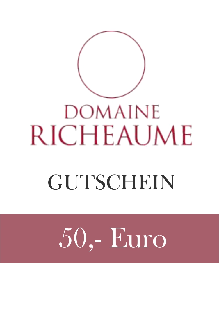 Gutschein "Wert 50 €"