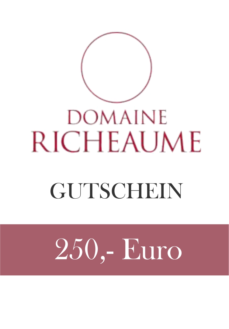 Gutschein "Wert 250 €" 